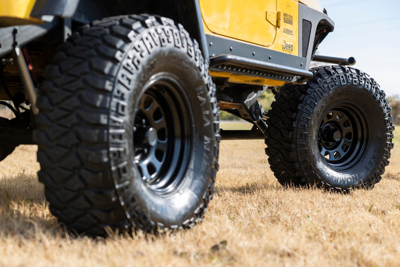 Polaris Ranger XD 1500 Black 16x8 Steel Wheel by Rough Country