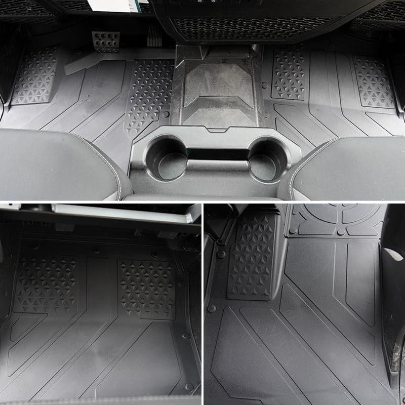 Polaris Ranger CREW XD 1500 TPE Anti-Slip Floor Mats by Kemimoto