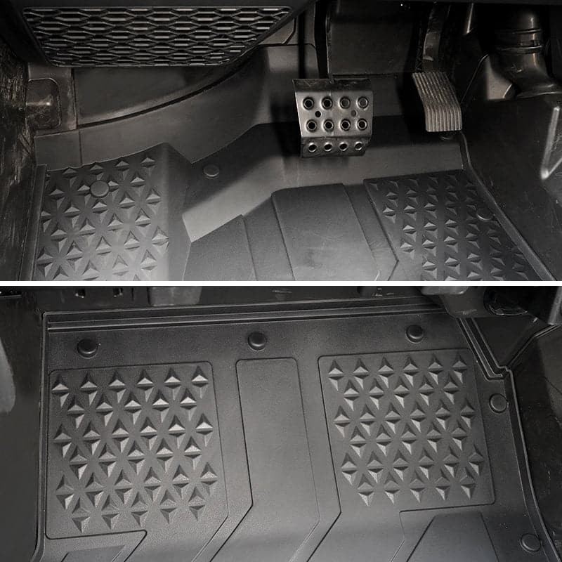 Polaris Ranger CREW XD 1500 TPE Anti-Slip Floor Mats by Kemimoto