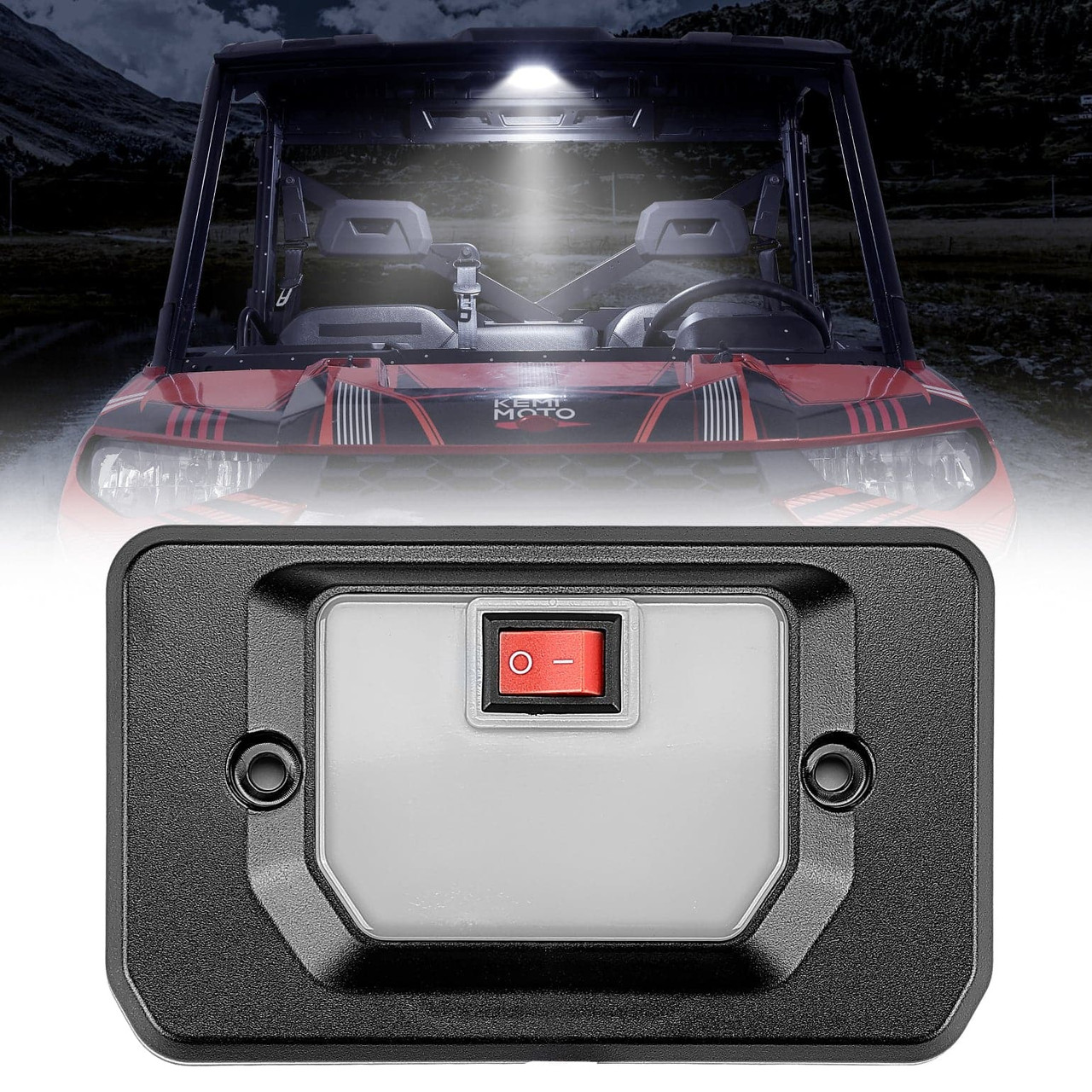Polaris Ranger 570/ XP 1000 Dome Light by Kemimoto B0807-00102-CL
