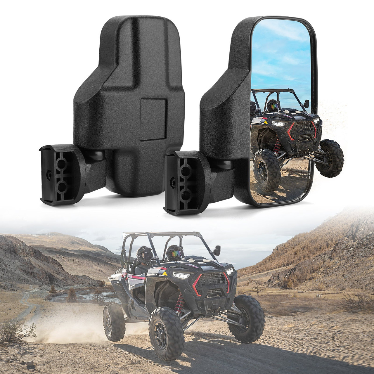 Polaris Ranger 400/500 /800 Cab Pack Center Seat Bag & Side View