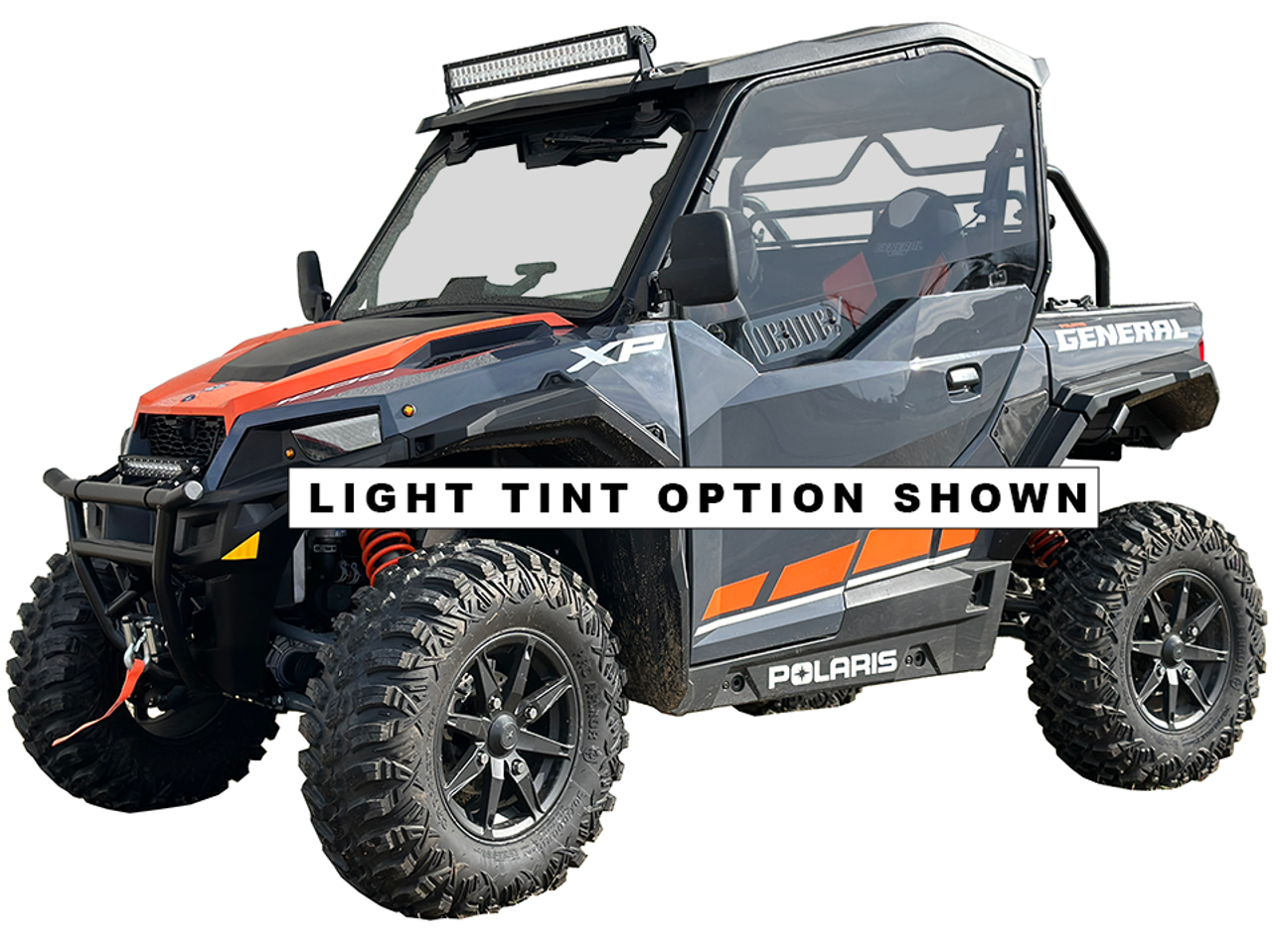 Polaris General 1000 Hard Coated Polycarbonate Upper Doors Kit by