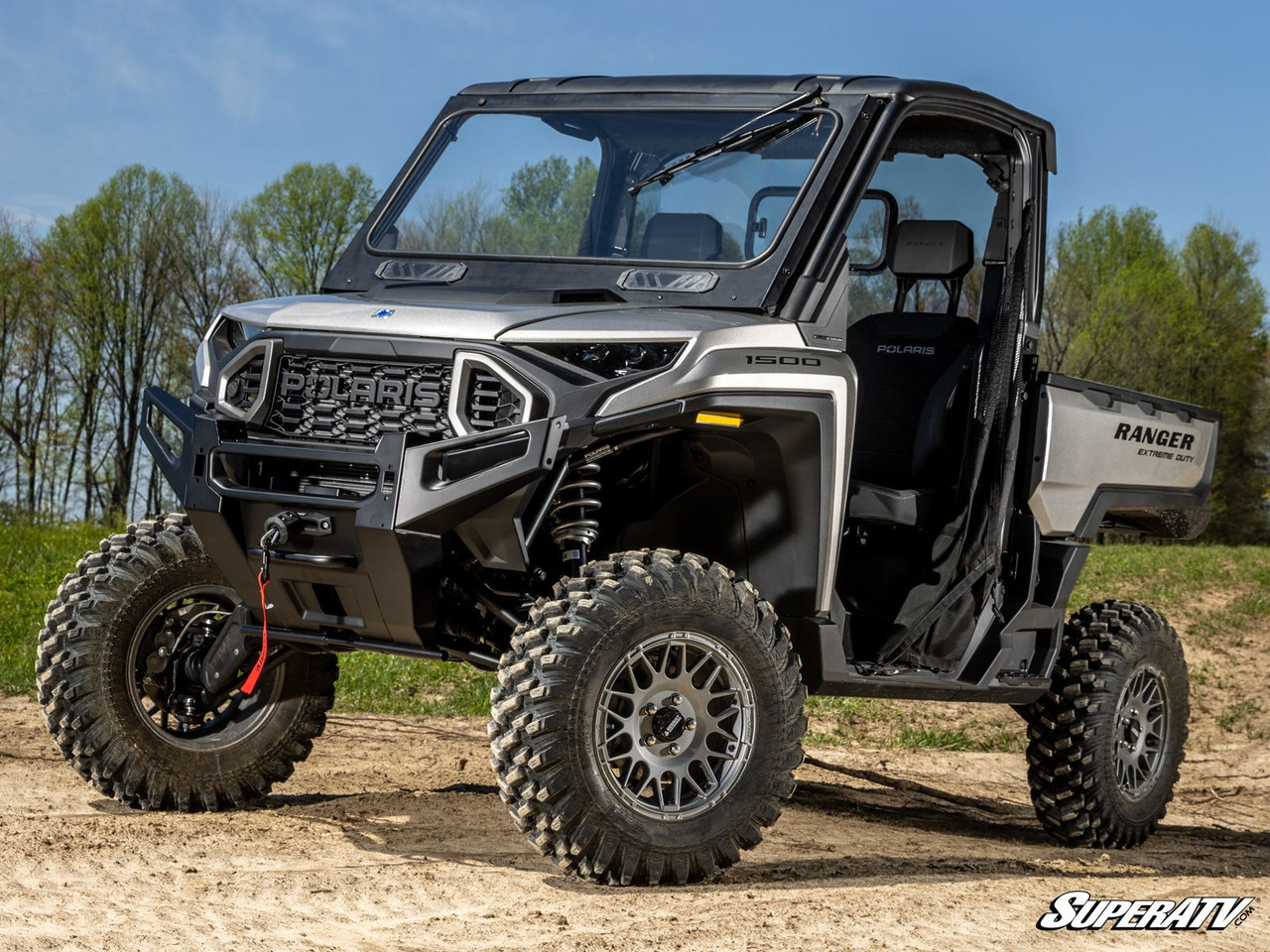 Polaris Ranger XD 1500 Glass Windshield by SuperATV GWS-P-RANXD-CONF