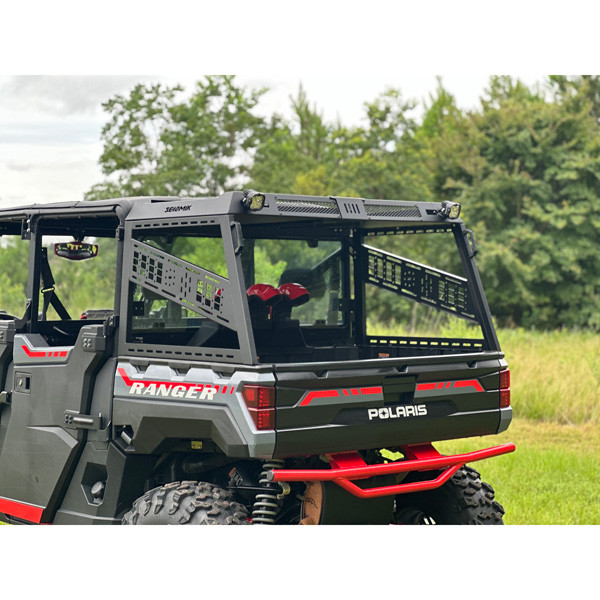 Quickwolf Ranger General – 6 Ancoraggi Per Letto UTV, Compatibile Polaris Ranger 1000/900/800/700/570/500 E General 1000, In Ferro Zincato E Gomma NBR
