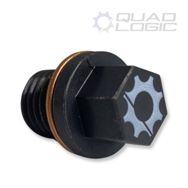 Polaris Ranger ETX Strong Magnetic Engine Drain Plug by Quad Logic