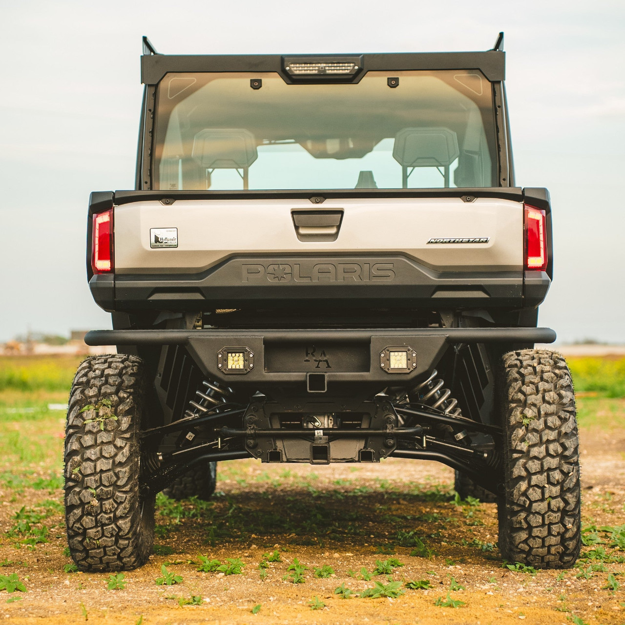 Ranger Ranch Polaris Ranger XD 1500 2024+ Ranch Armor Rear Bumper by Ranch Amror ...