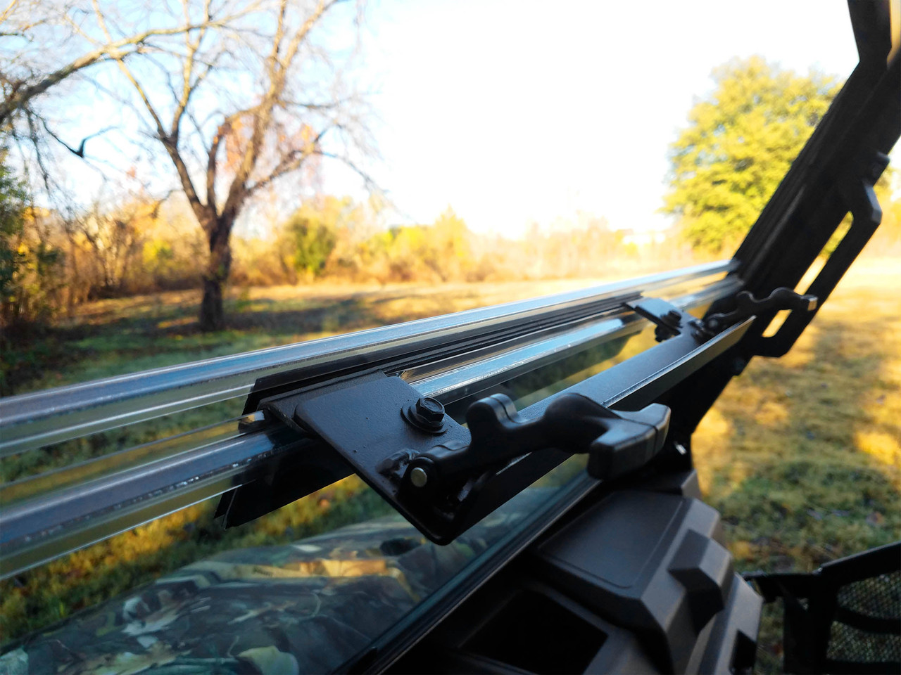 Polaris Ranger XP 1000 / 1000 Sliding Front Windshield by Fortress