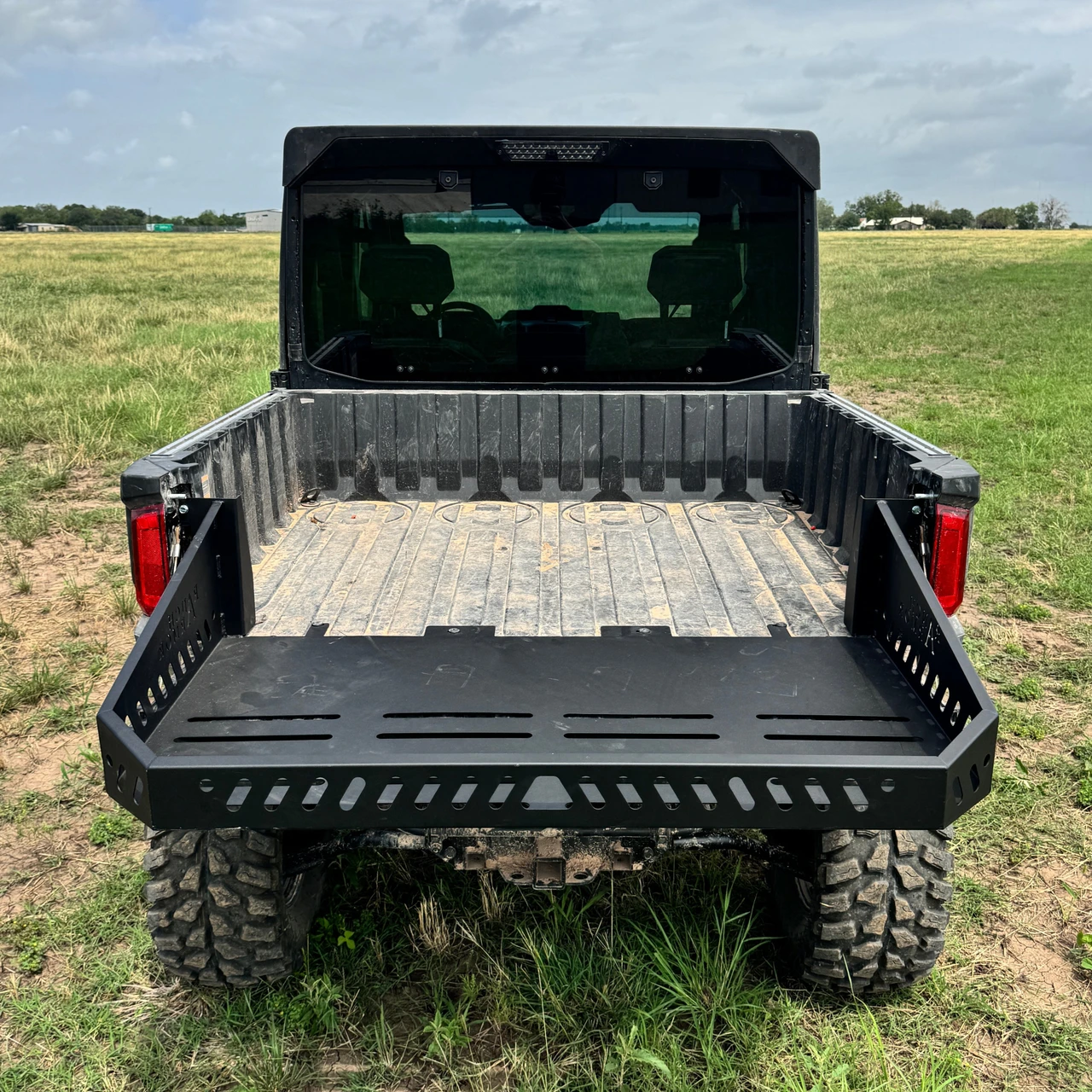 Ranger Ranch Polaris Ranger XD 1500 Rear Cargo Bed Extension by Ranch Armor - PS1500-EPR