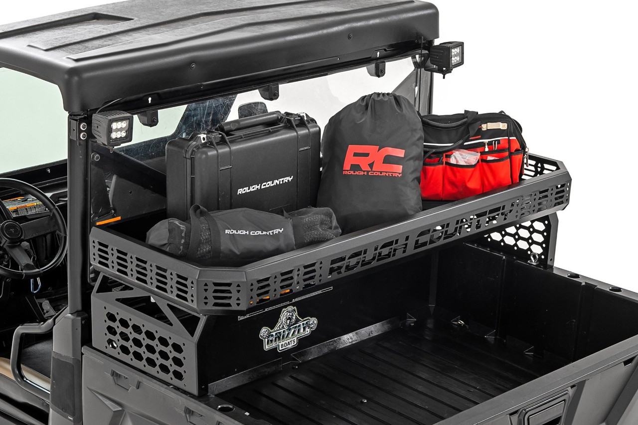 Polaris Ranger Over Rear Bed Cargo Rack by Rough Country - 99087-EPR
