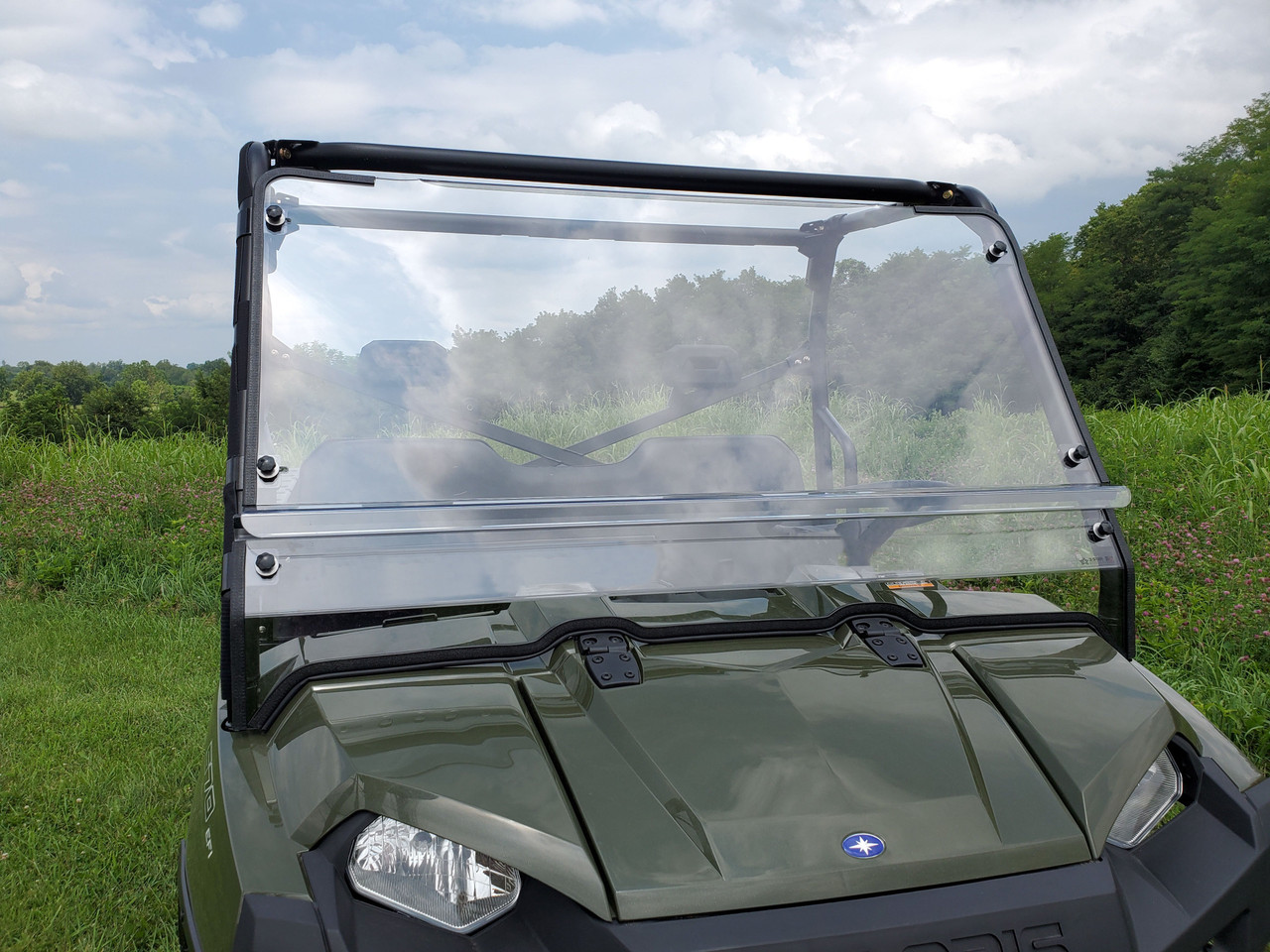 Polaris Ranger Full-Size 570/800 - 2 Pc Windshield w/Hard Coat