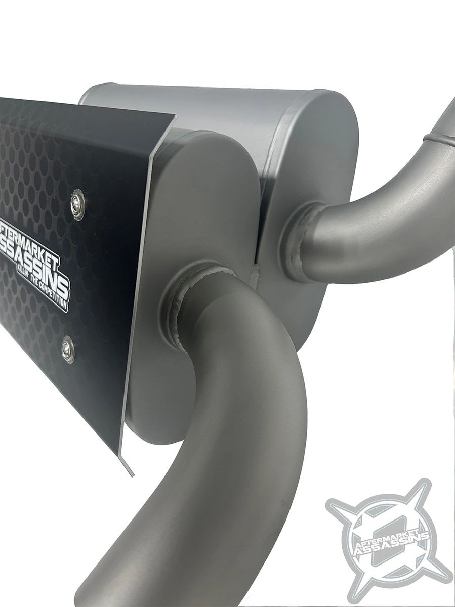 Polaris Ranger XP 1000 AA Dual Suppressor Slip-On Exhaust *REAR