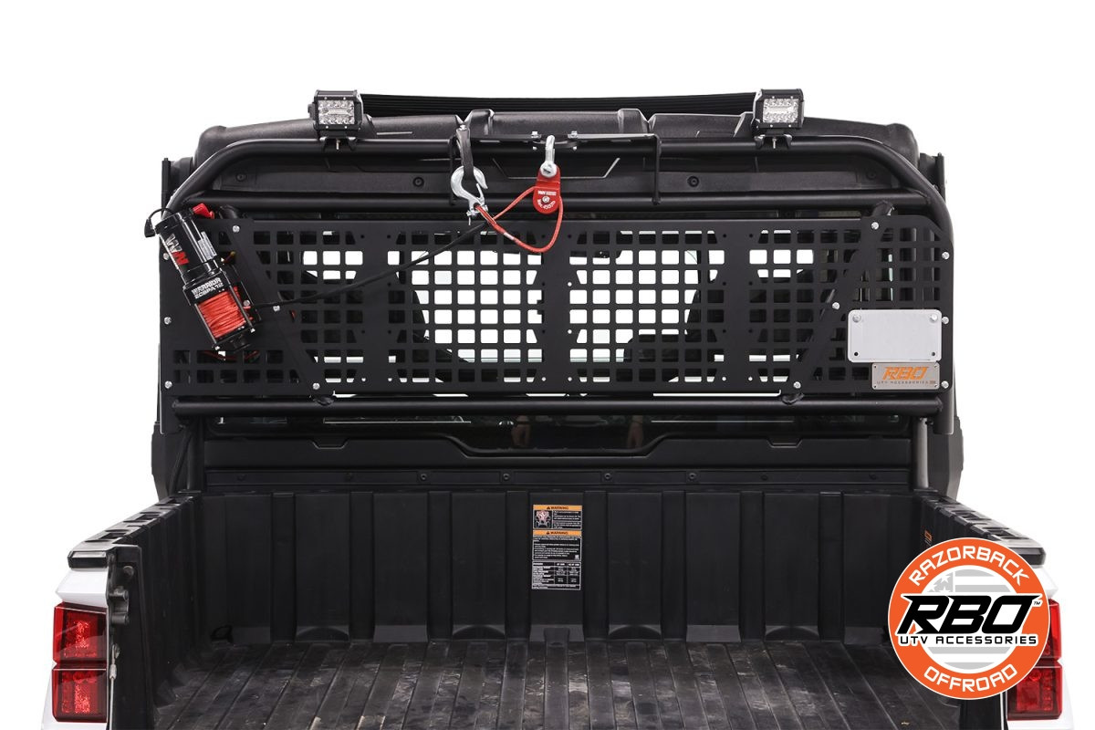 Adns Rack Razor Back Polaris Ranger XP SidePuller Winch Rack by Razorback Offroad - RBO12573-EPR
