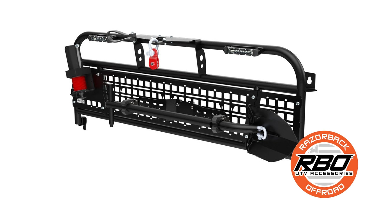 Adns Rack Razor Back Polaris General Headache Rack by RazorBack Offroad - RBO13185-EPR