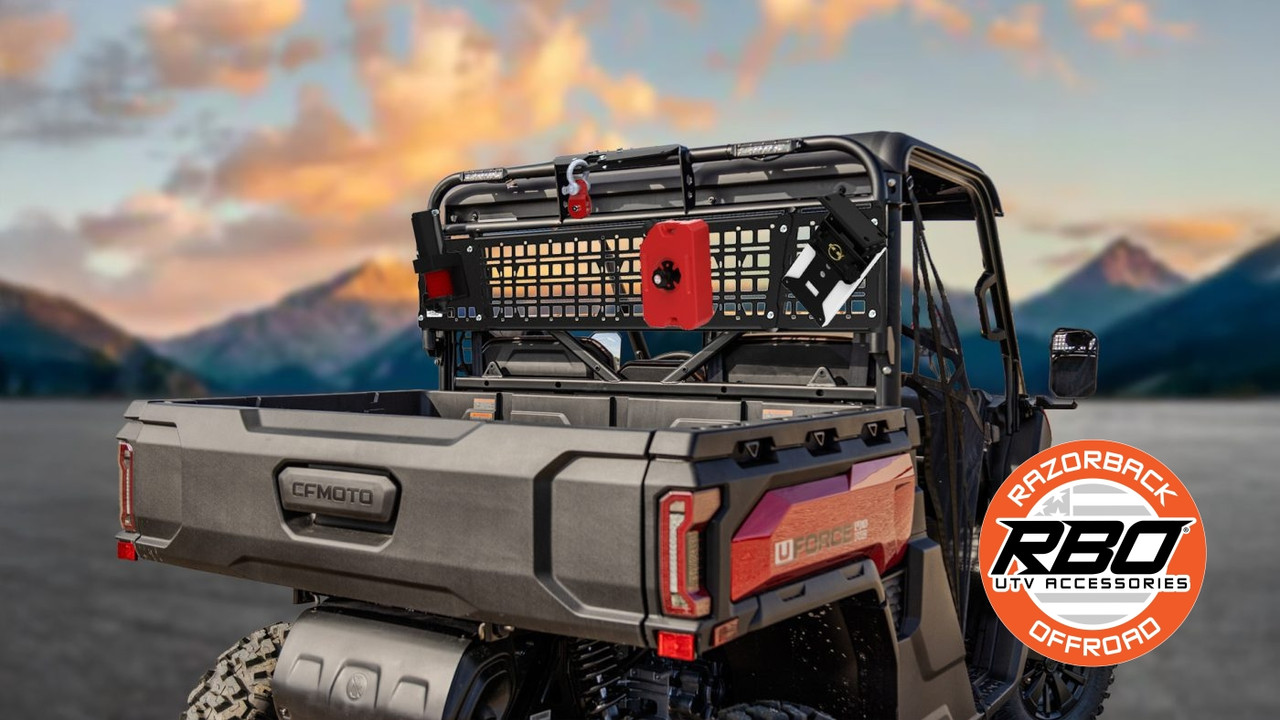 Polaris General Headache Rack by RazorBack Offroad - RBO13185-EPR