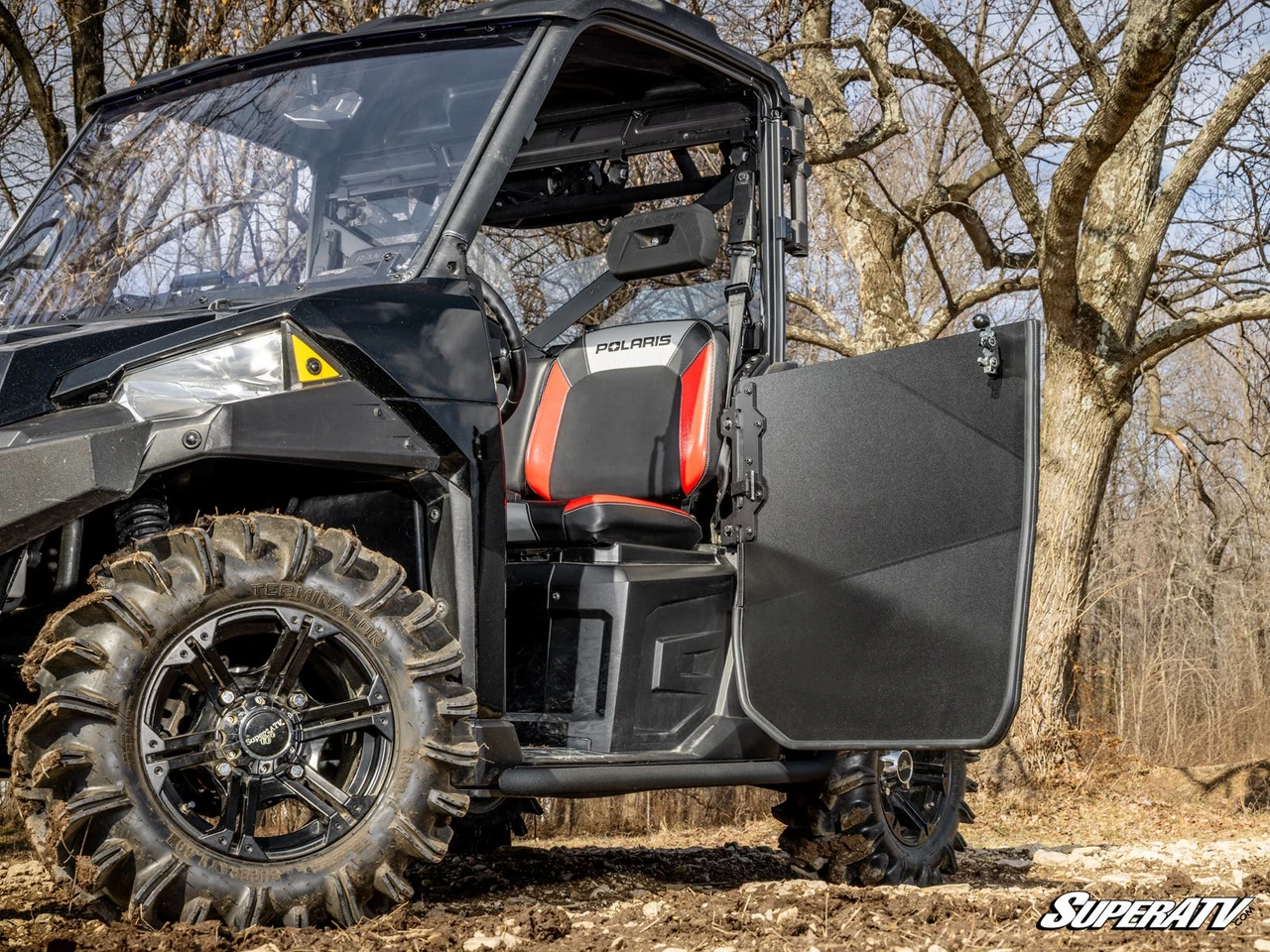 Polaris Ranger XP 570 HDPE Half Doors by SuperATV - DOOR-P-RAN900-003# ...
