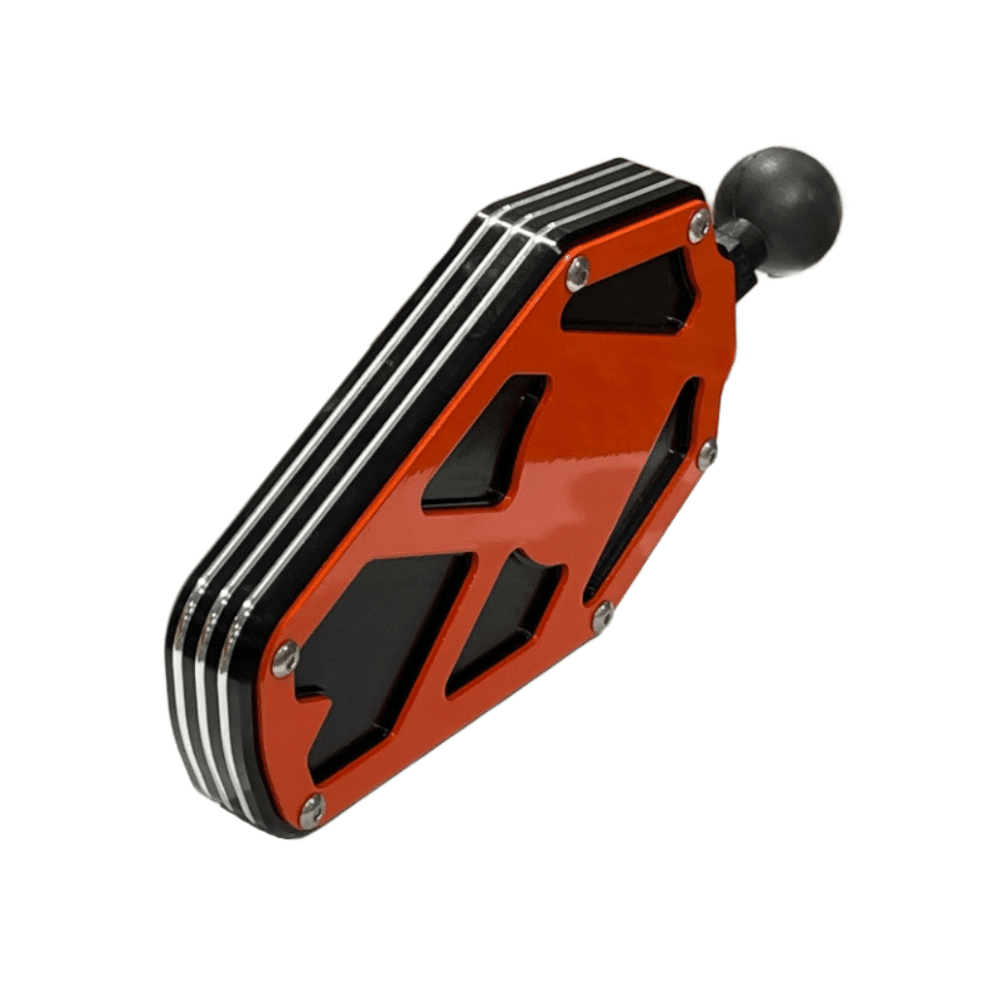 Polaris Ranger Billet Aluminum Side Mirror by AJK Offroad - 1)246