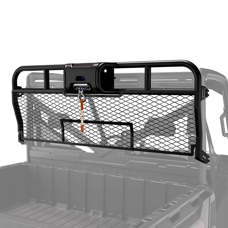 Polaris Ranger Cargo Bed Rear Hunting Winch Headache Rack by Thumper Fab TF030601XV1