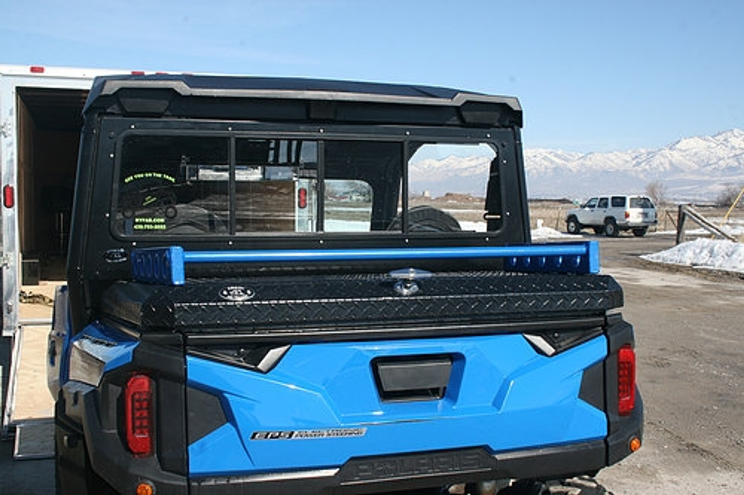 Polaris General Bed Cover with Rack by RyFab