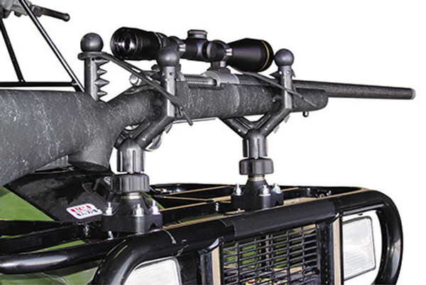 Polaris Ranger Cushioned Gun and Bow Rack by QuadBoss