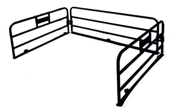 Polaris Ranger 400 / 500 / 570 / 800 Bed Rail by Hornet Outdoor