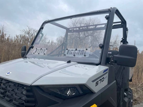 Polaris Ranger Midsize SP570/500/570/EV Front Windshield (DOT Approved) by EMP