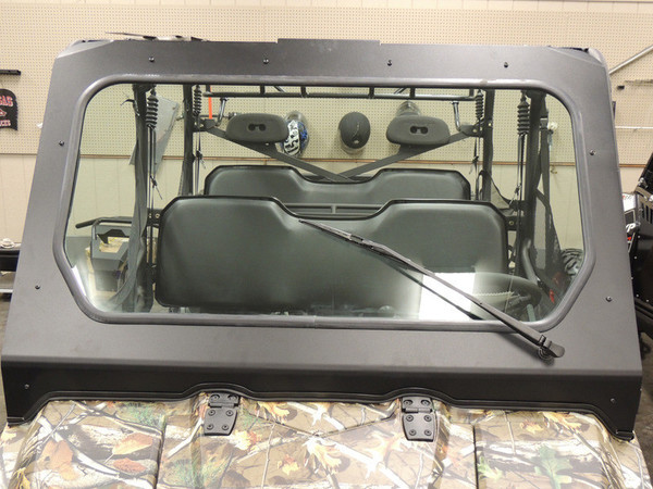 Polaris Ranger 570/800 Windshield (Glass) with Single Manual Wiper (DOT Approved) by Bad Dawg