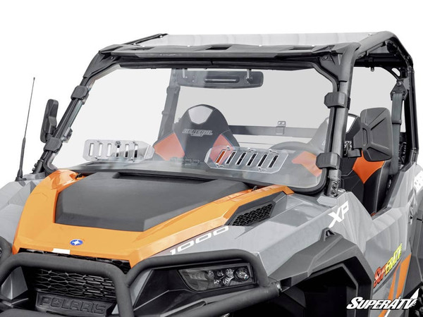 Polaris General 1000 Vented Full Windshield (Scratch Resistant)