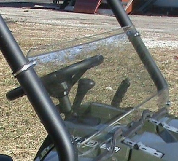 Polaris Ranger Half Windshield by Dot Weld