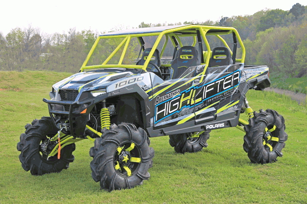 "Polaris General 4 1000 7"" Big Lift Kit with DHT XL Axles by High Lifter "