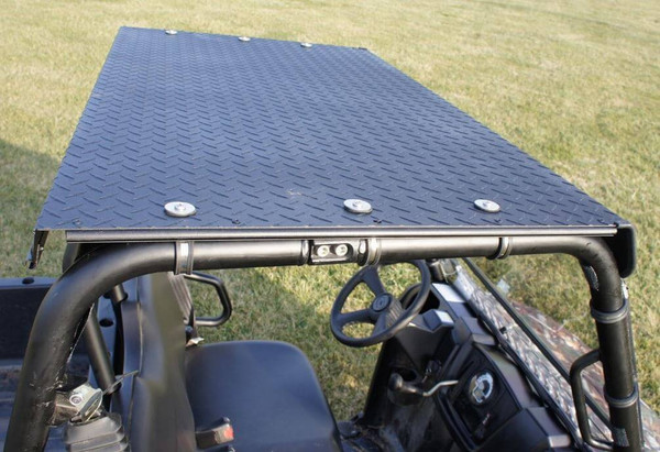 Polaris Ranger 400/500/570/800 Diamond Plated Roof (Aluminum) by Over Armour Offroad