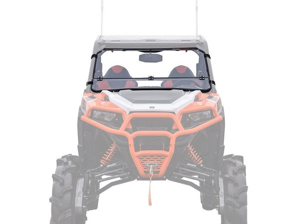 Polaris General 4 Flip Down Standard Polycarbonate Windshield