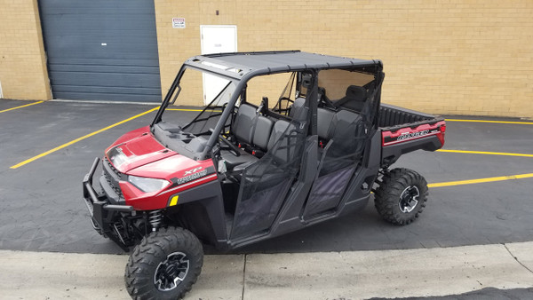 Polaris Ranger Crew XP 1000 Wind Jammer Rear Window Panel by MotoRoof