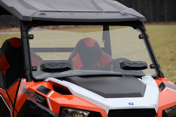 Polaris General 1000 Uncoated Poly Versa Vented Windshield By Seizmik