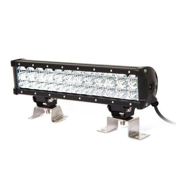 Polaris Ranger 13.5 Inch LED Light Bar Dual Row 72 Watt Combo Ultra II Series by Quake LED