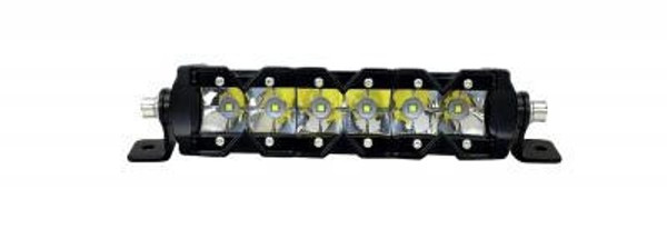 Polaris Ranger 9 Inch LED Light Bar Single Row 30 Watt Super Spot Monolith Slim Series by Quake LED