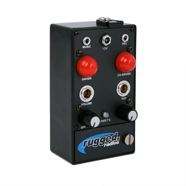 Polaris Ranger 2-Place Portable Intercom With Music Input By Rugged Radios