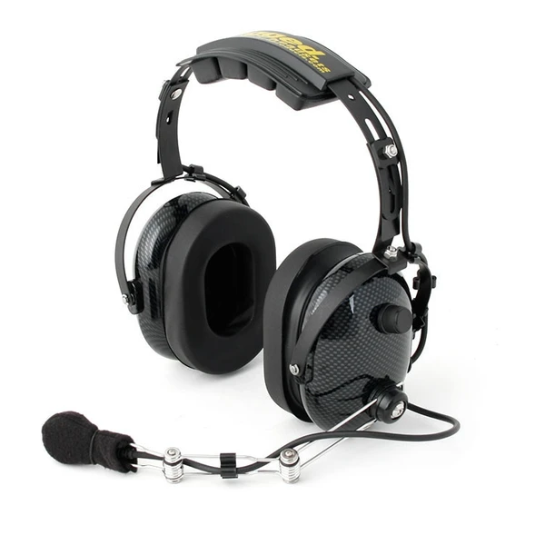 Polaris Ranger H22 Carbon Fiber Pro-Series 2-Way Headset By Rugged Radios