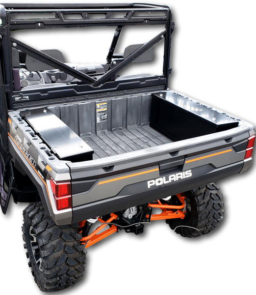 Polaris Ranger Storage Security Box (Black Powder Coat Finish) - Weatherproof Lockable Secure by Hi-Standard Outfitters
