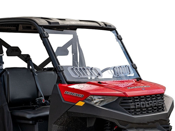 Polaris Ranger XP 1000 Scratch Resistant Vented Full Windshield by SuperATV