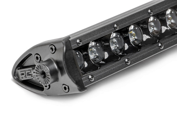 Polaris Ranger 20" Black Series Single Row LED Light Bar by Rough Country 