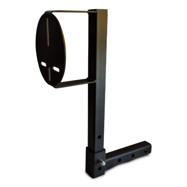 Polaris Ranger Universal Heavy Duty Receiver Hitch Spare Tire Mount Long by Hornet Outdoors