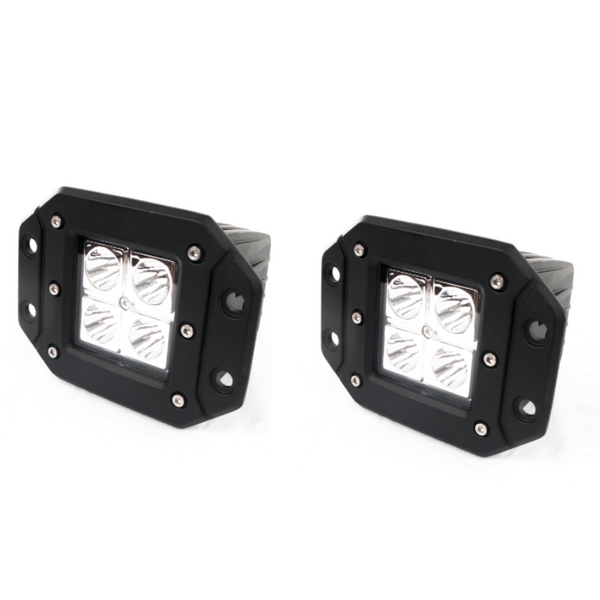 Polaris Ranger 3 Inch 12 Watt Street Series LED Flush Mounted Lights by Race Sport Lighting