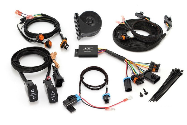 Universal Self-Canceling Turn Signal System with Horn Includes OEM Interface Wires by XTC Power Products