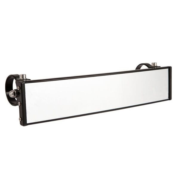 Polaris Ranger 12″ Wide Panoramic Rearview Mirror with 0.5″ Arms by Axia Alloys