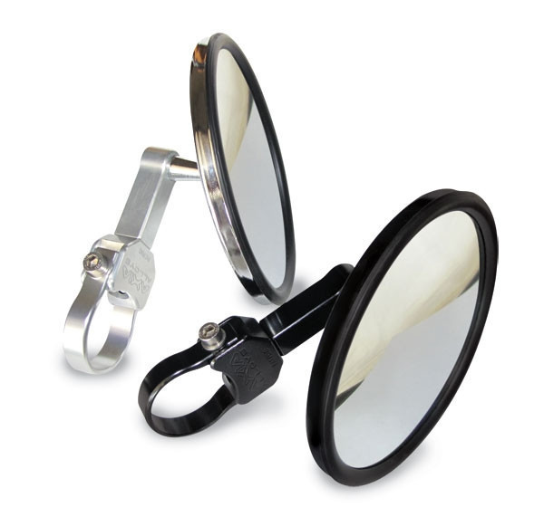 Polaris Ranger 5.0″ Round Convex Glass Billet Arm Side Mirror by Axia Alloys