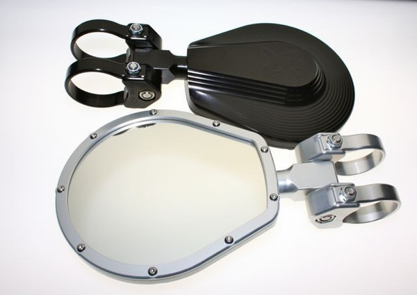Polaris Ranger 6″ Flat Glass Folding Side Mirror by Axia Alloys