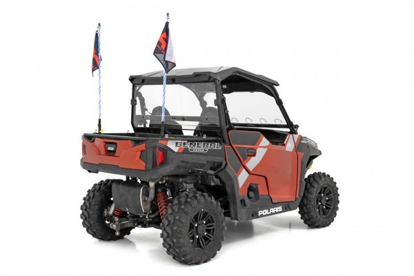 Polaris Ranger LED Whip Light Bed Mount Kit by Rough Country