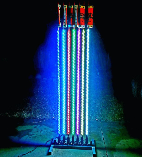 Polaris Ranger VooDoo Whip With Remote Single Whip by Sick-Stick