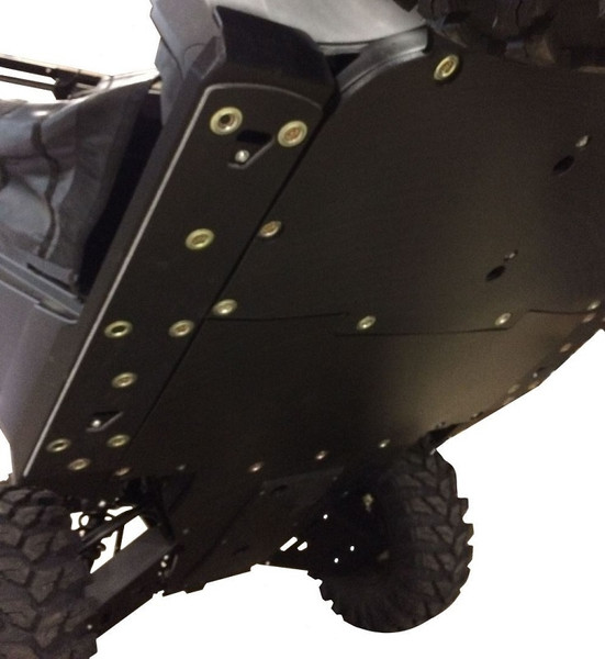 Polaris Ranger XP 1000 2-Piece Aluminum Rock Slider Set by Ricochet Off-road