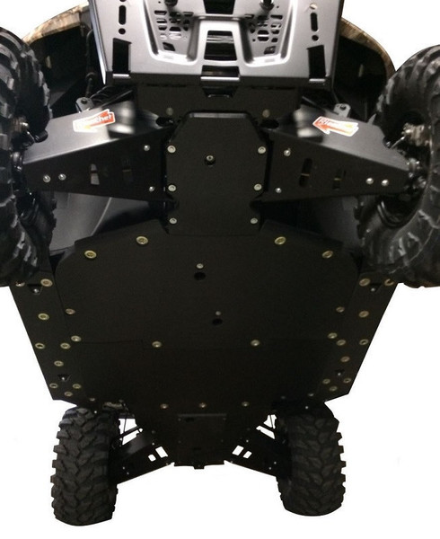 Polaris Ranger XP 1000 10-Piece Complete Aluminum Or UHMW Skid Plate Set by Ricochet Off-road